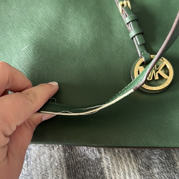 Green Michael Kors Tote Bag - Picture 2 of 7